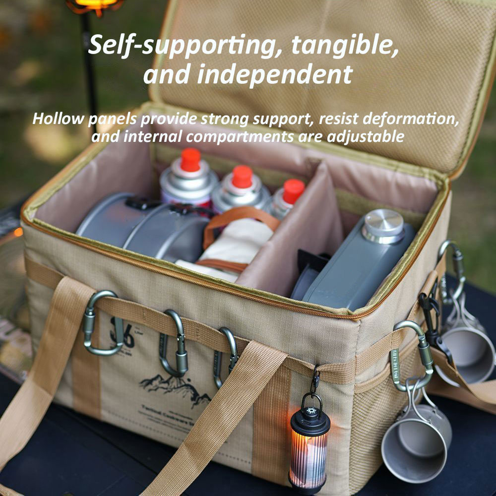 36L タクティクス ピクニックバッグ 防水 トラベルオーガ - Camping Cooking Organizer のレビューと価格