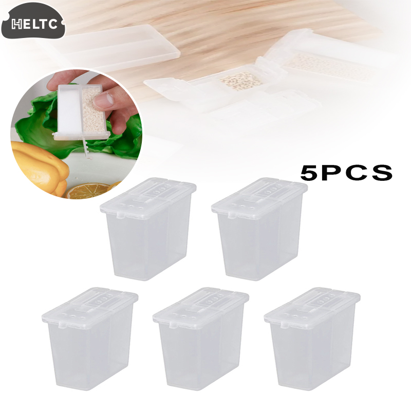 1/2/5PC 多目的キャンプ調味料シェーカー 蓋付き 2コ - Camping Cooking Container のレビューと価格