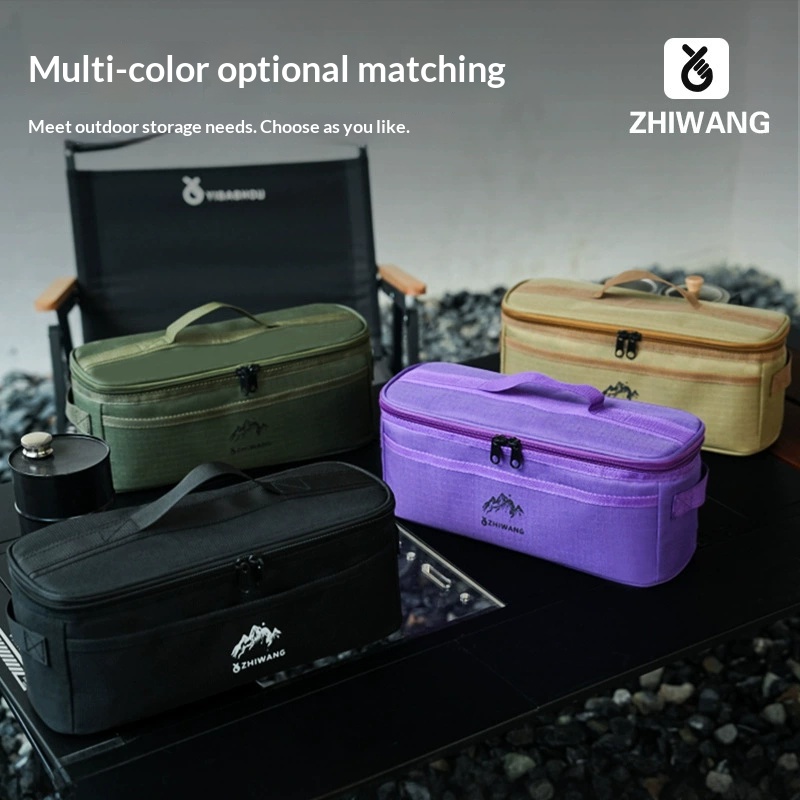 ポータブル多機能キャンプ食器収納バッグ、屋外ピクニック調理器 - Camping Cooking Organizer のレビューと価格