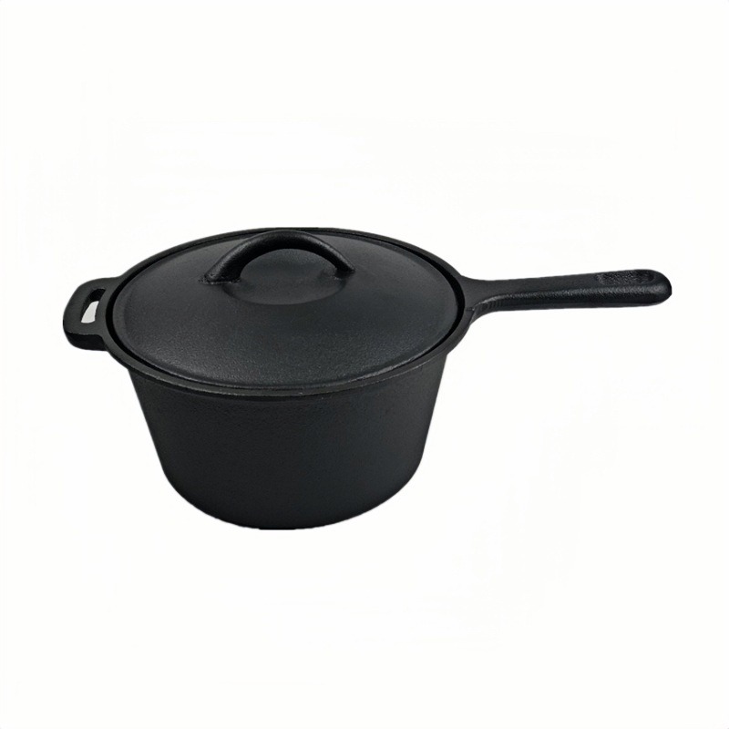 鋳鉄製ストックポット ダッチオーブン 鋳鉄製ソースパン 蓋付 - Camp Dutch Oven Cast のレビューと価格