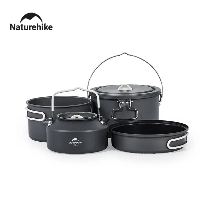 Naturehike 2025 新型アウトドアピクニックポッ - Quality Camping Cooking Set のレビューと価格