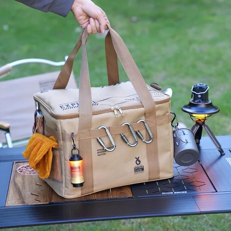 30L/42L/56L大容量折りたたみ式断熱防水戦術収納バッ - Camping Cooking Organizer のレビューと価格