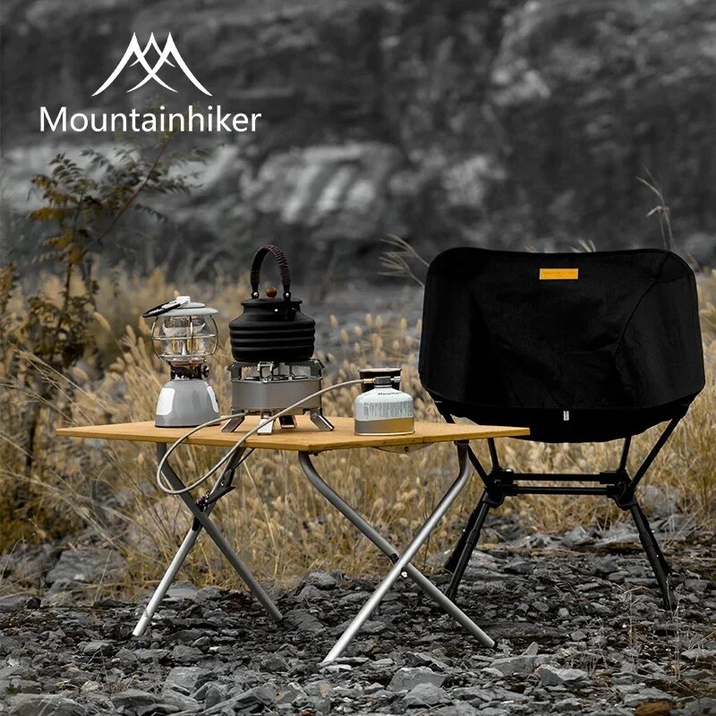 折りたたみ式で持ち運び可能な竹製のポータブル折りたたみ式デス - Camping Cooking Table のレビューと価格