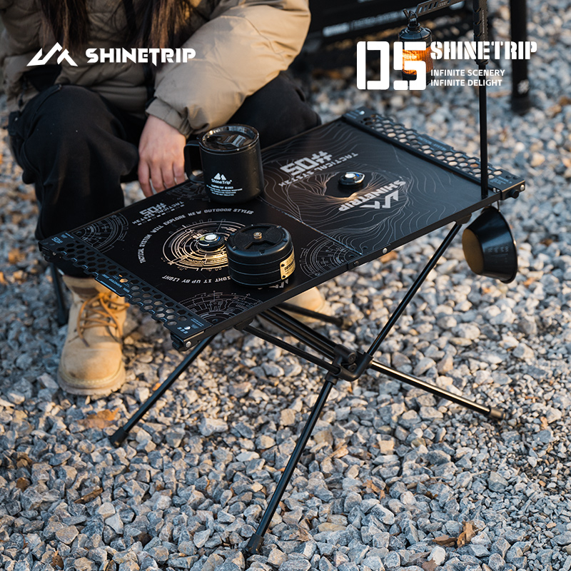 多機能 IGT テーブルブラケット ShineTrip アル - Camping Cooking Table のレビューと価格